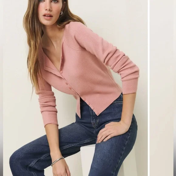 Reformation Wool Cardigan NWT - Picture 4 of 6